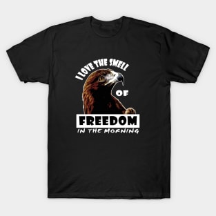 I Love The Smell Of Freedom In The Morning Anti Communist T-Shirt